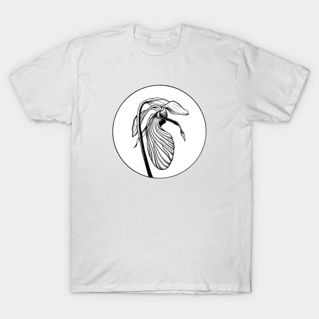 Lady Slipper T-Shirt by ArtbyGraves